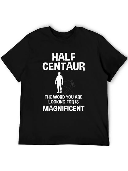 Half Centaur Funny Graphic Novelty T-Shirt