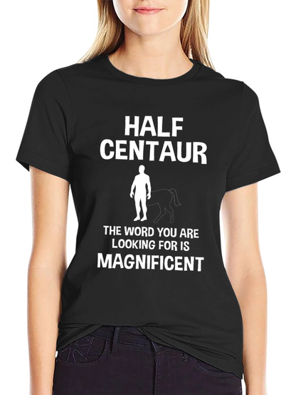 Half Centaur Funny Graphic Novelty T-Shirt