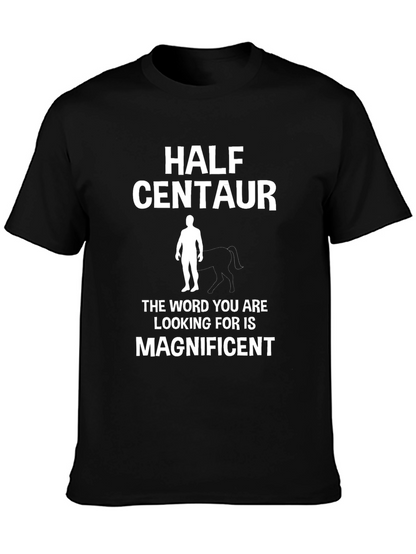 Half Centaur Funny Graphic Novelty T-Shirt