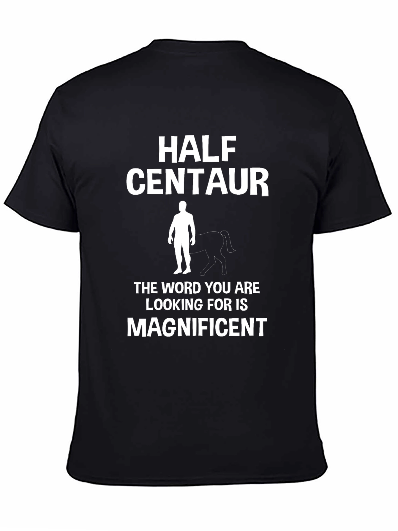 Half Centaur Funny Graphic Novelty T-Shirt