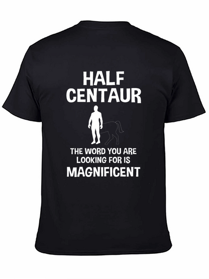 Half Centaur Funny Graphic Novelty T-Shirt
