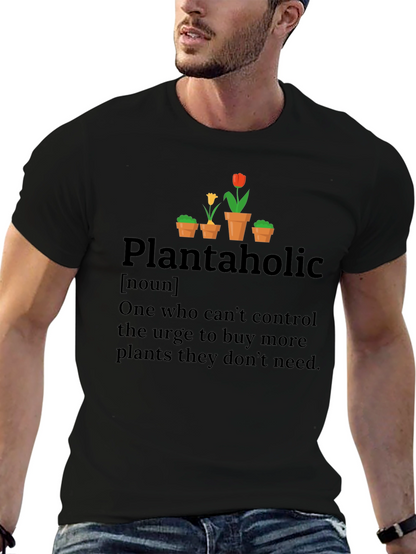 Plantaholic Graphic Tee - Plant Lover