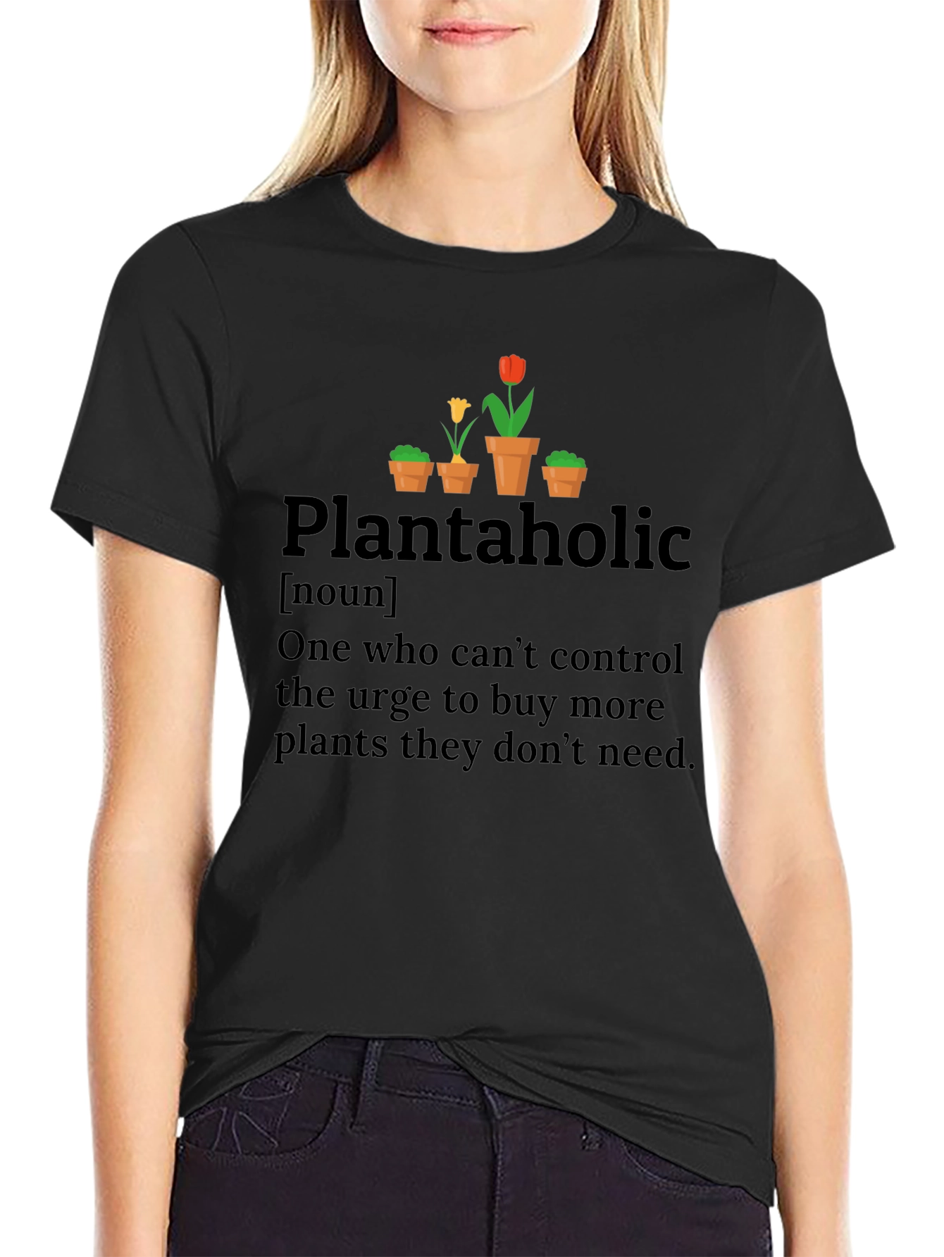 Plantaholic Graphic Tee - Plant Lover