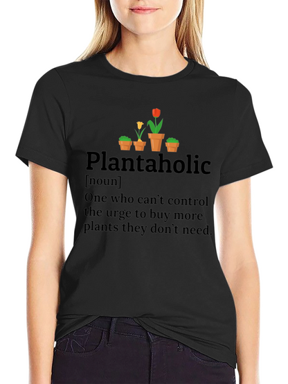 Plantaholic Graphic Tee - Plant Lover