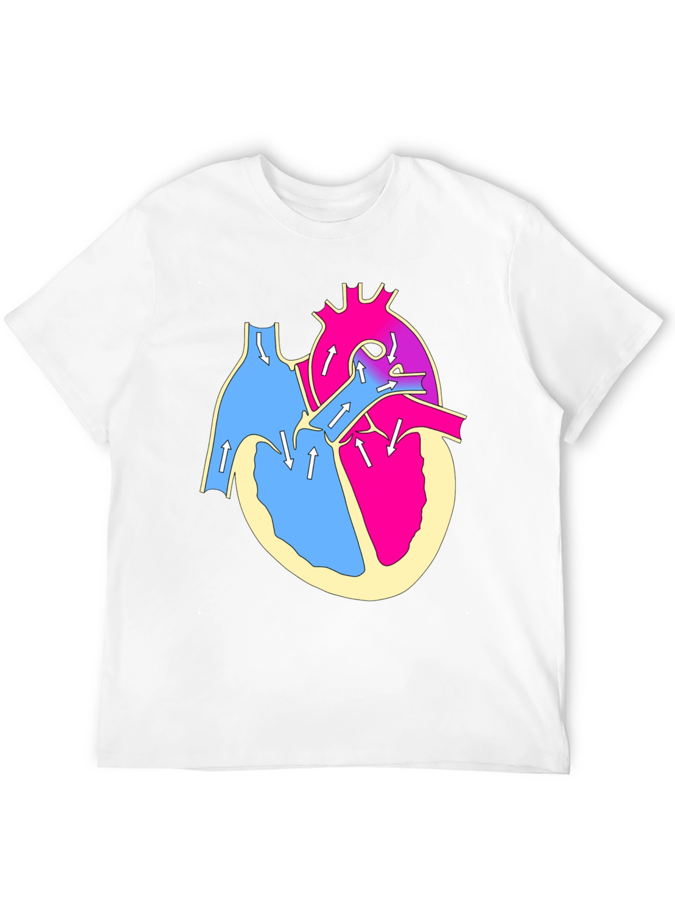 Anatomical Heart T-Shirt - Bold Graphic Tee