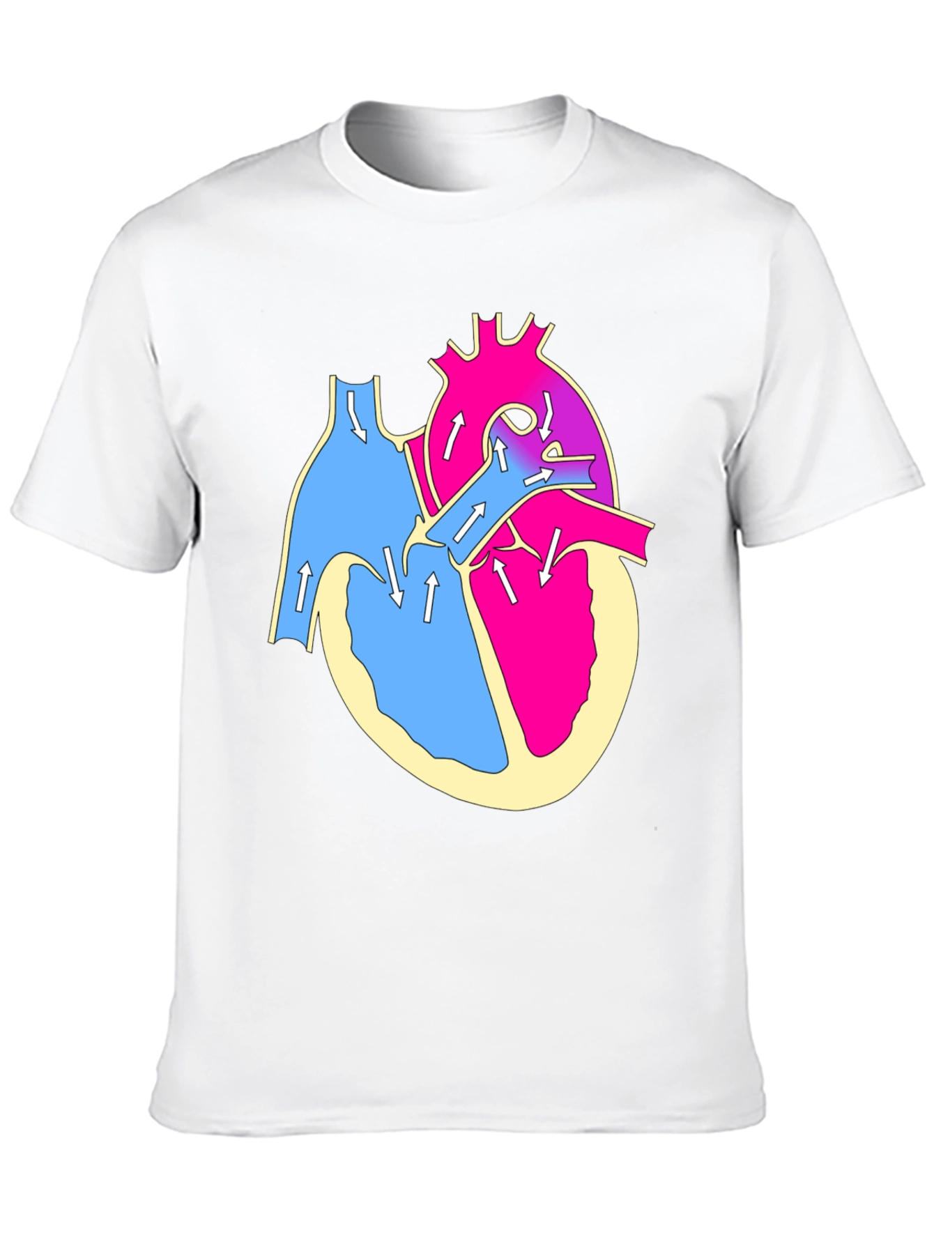 Anatomical Heart T-Shirt - Bold Graphic Tee