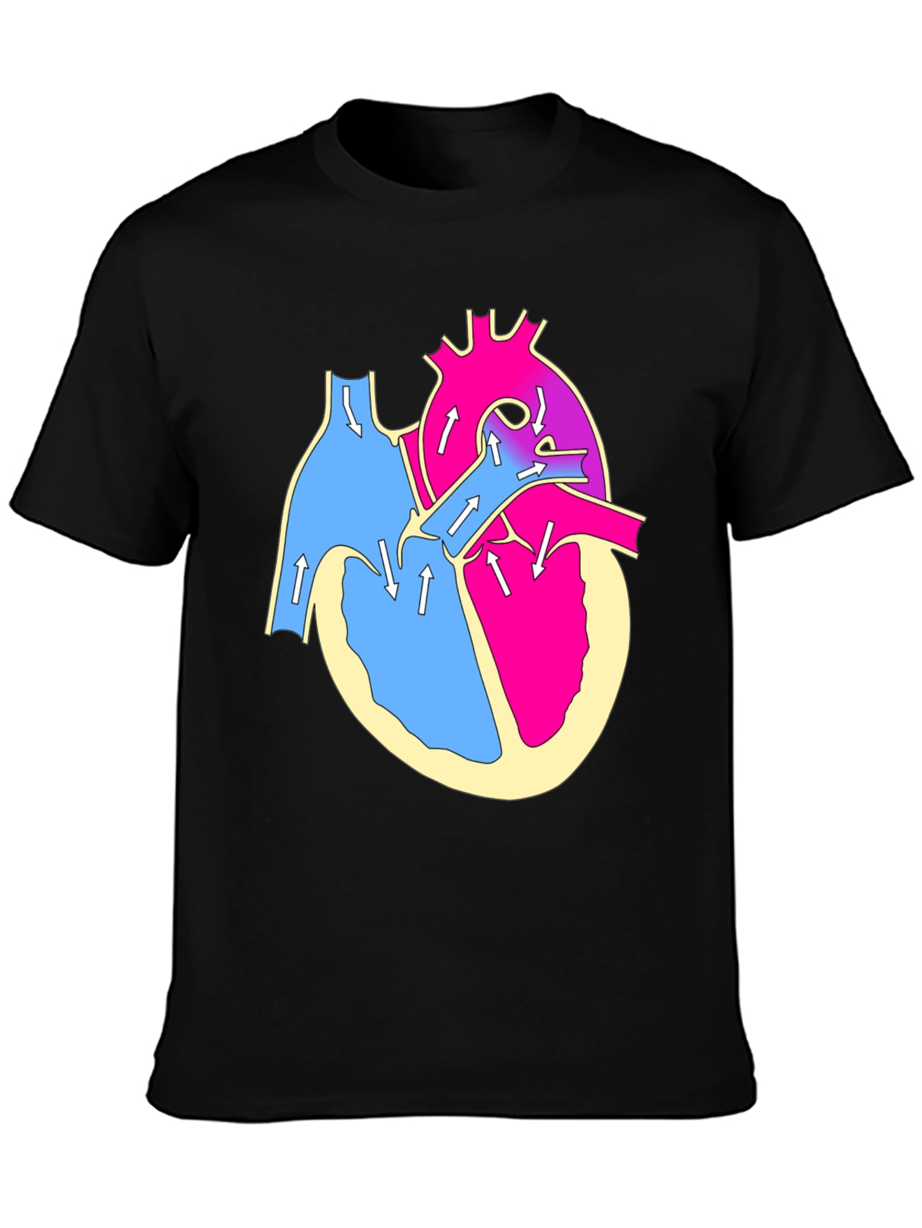 Anatomical Heart T-Shirt - Bold Graphic Tee