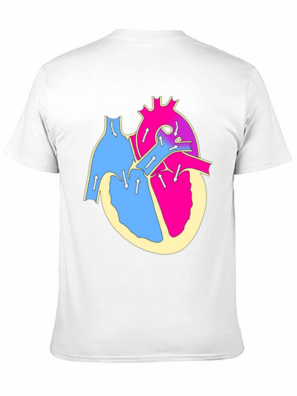 Anatomical Heart T-Shirt - Bold Graphic Tee