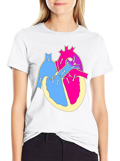 Anatomical Heart T-Shirt - Bold Graphic Tee
