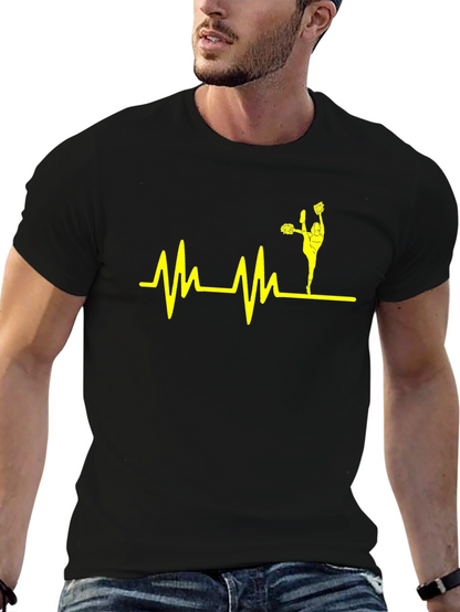 Cheerleader Heartbeat T-Shirt
