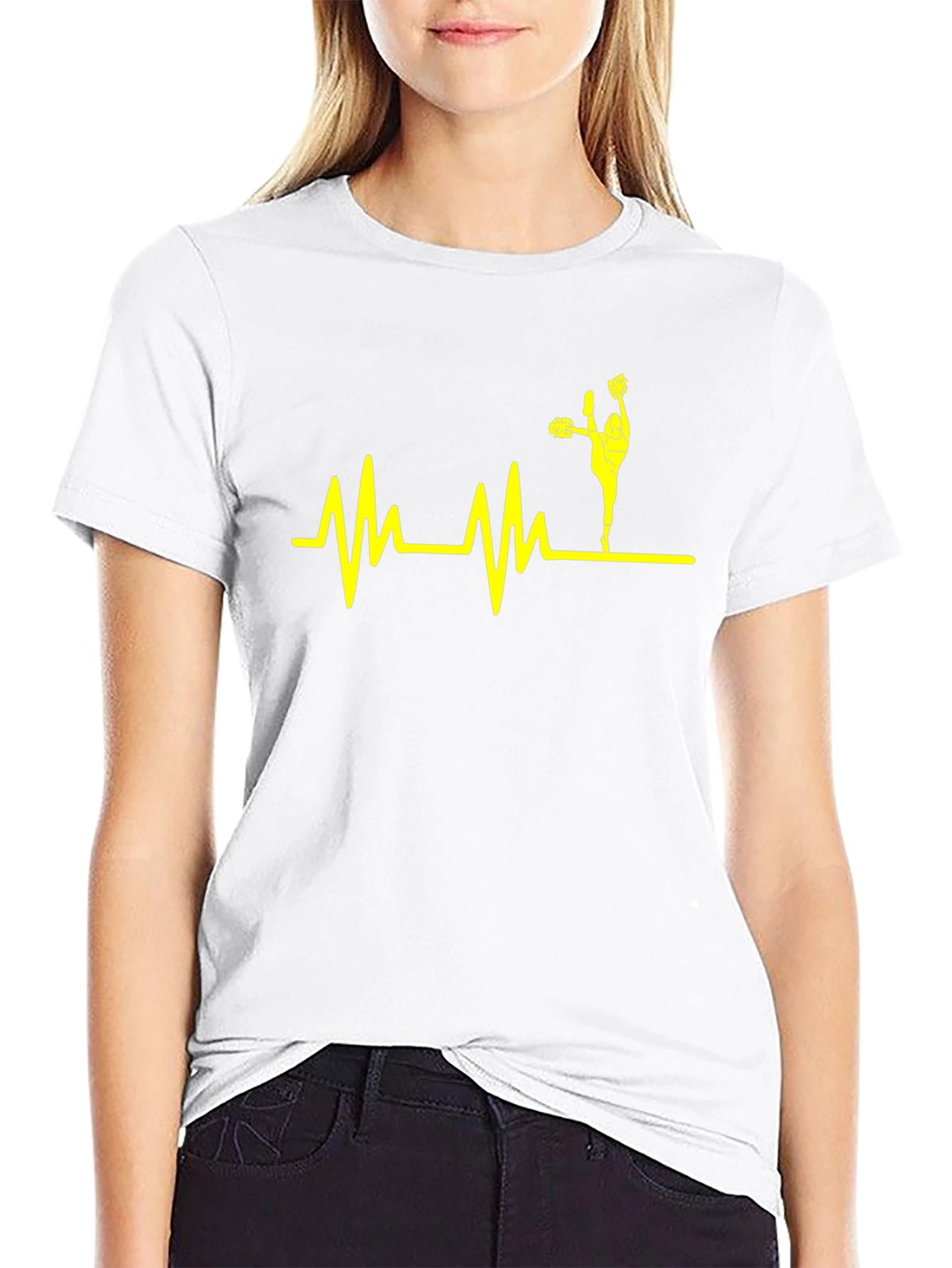 Cheerleader Heartbeat T-Shirt