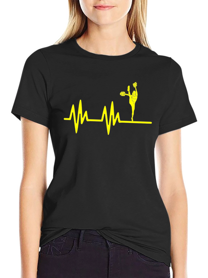Cheerleader Heartbeat T-Shirt