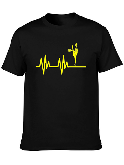 Cheerleader Heartbeat T-Shirt