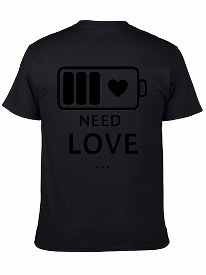 Need Love Battery Heart T-Shirt