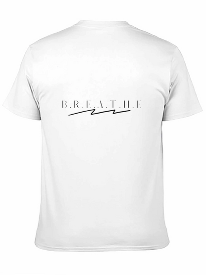 Breathe Graphic Tee - Minimalist Style