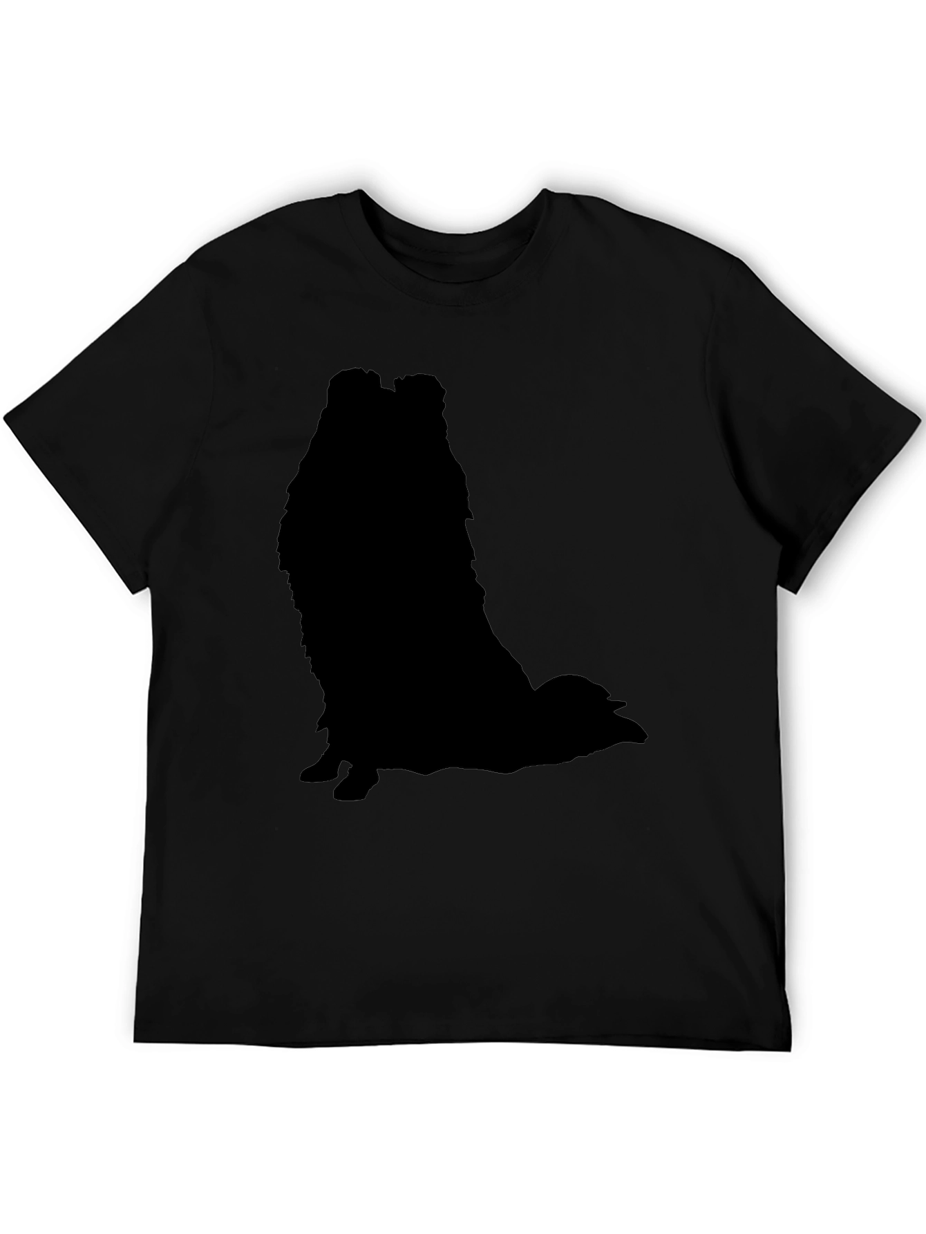 Black Dog Silhouette T-Shirt