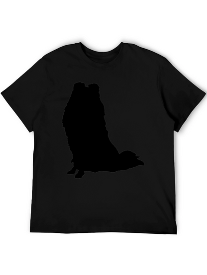 Black Dog Silhouette T-Shirt