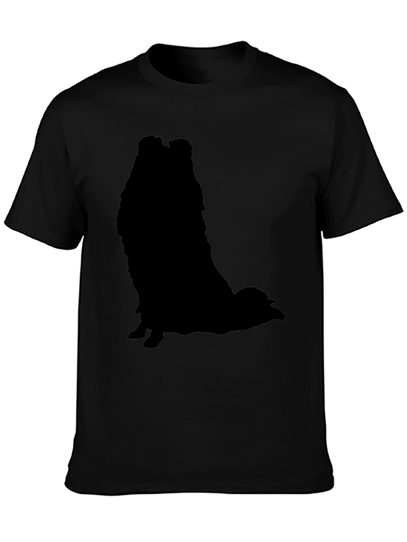 Black Dog Silhouette T-Shirt