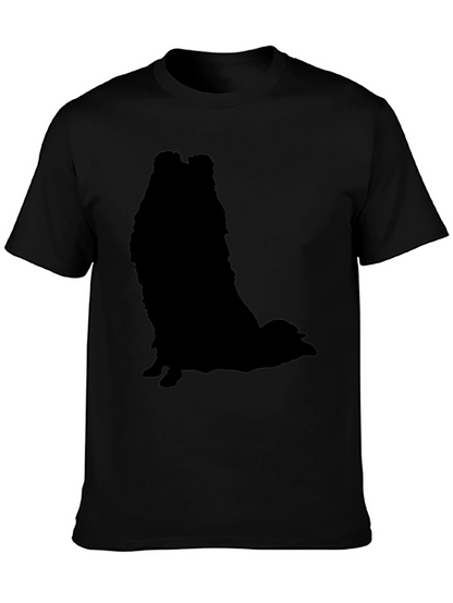 Black Dog Silhouette T-Shirt