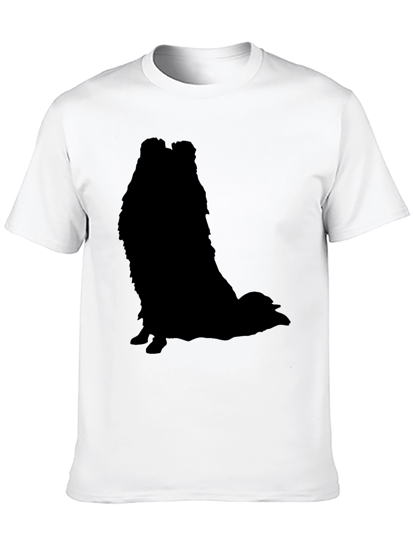 Black Dog Silhouette T-Shirt