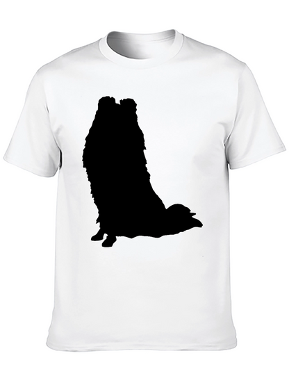 Black Dog Silhouette T-Shirt