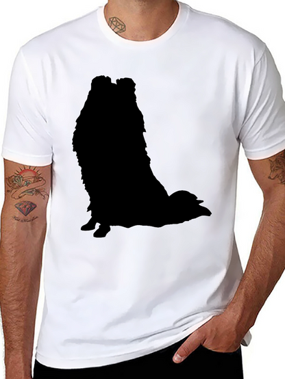 Black Dog Silhouette T-Shirt