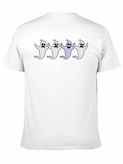 Ghost Parade Black Cotton T-Shirt