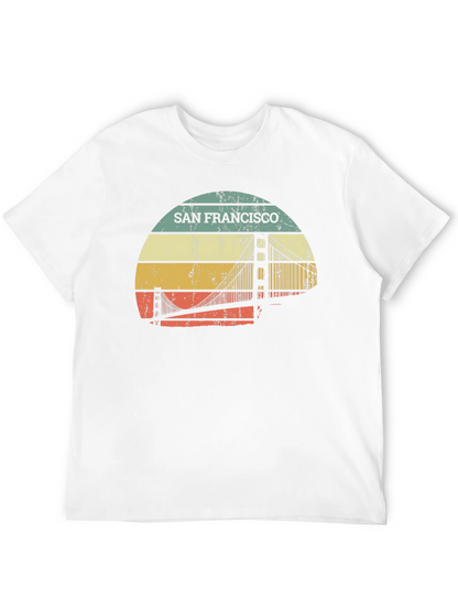Retro San Francisco Bridge T-Shirt
