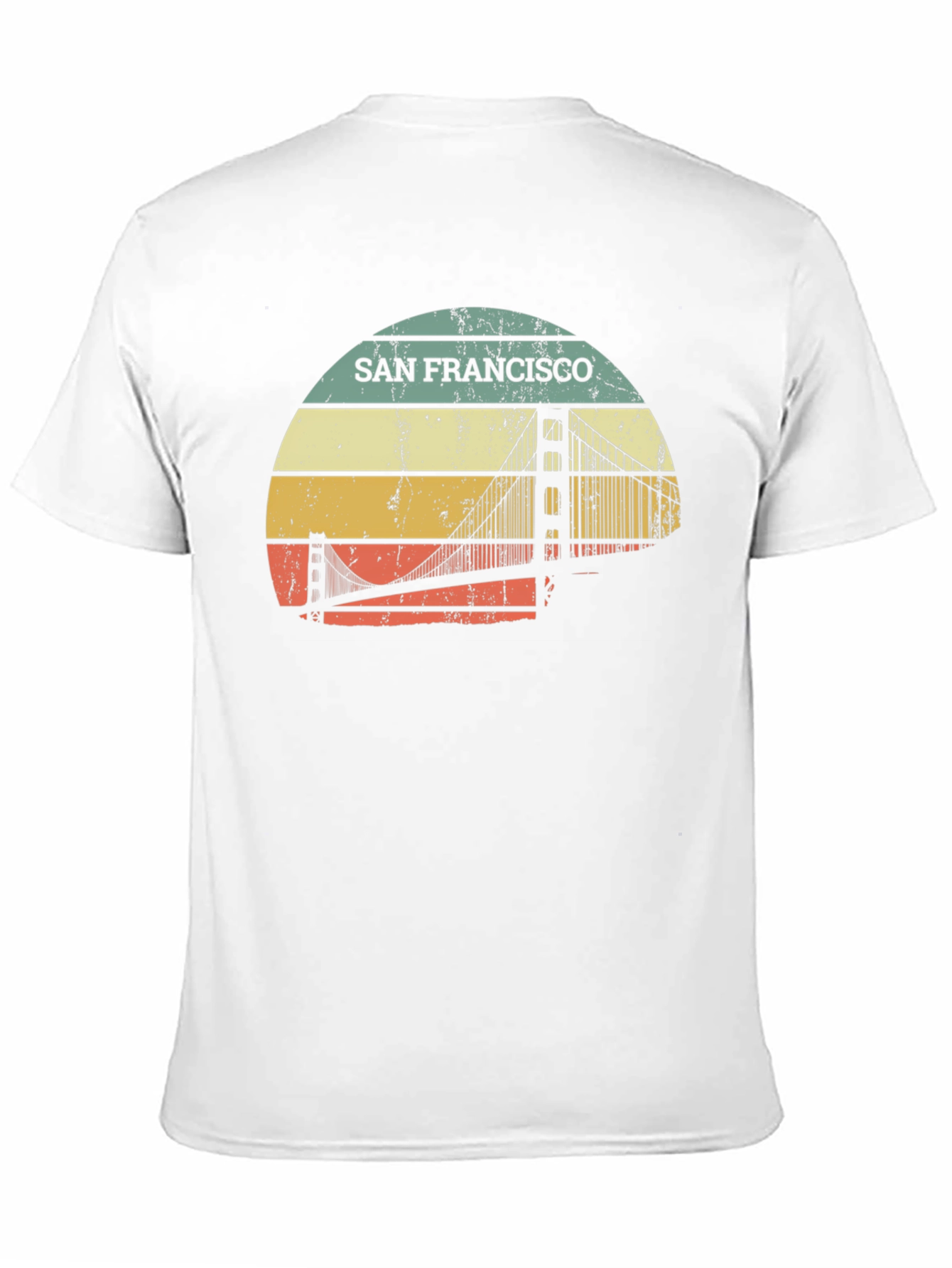 Retro San Francisco Bridge T-Shirt