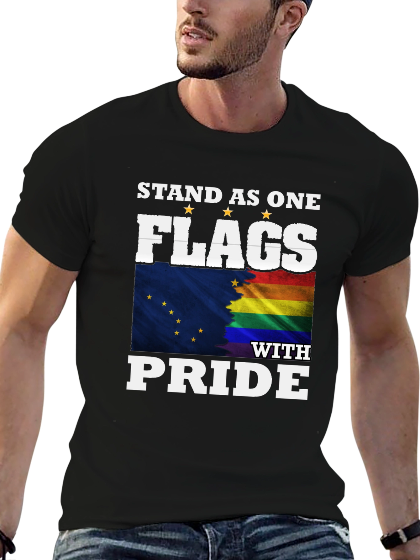 Stand As One Flags With Pride T-Shirt