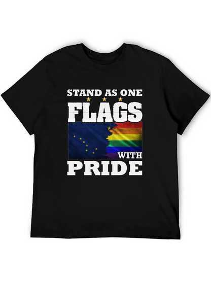 Stand As One Flags With Pride T-Shirt