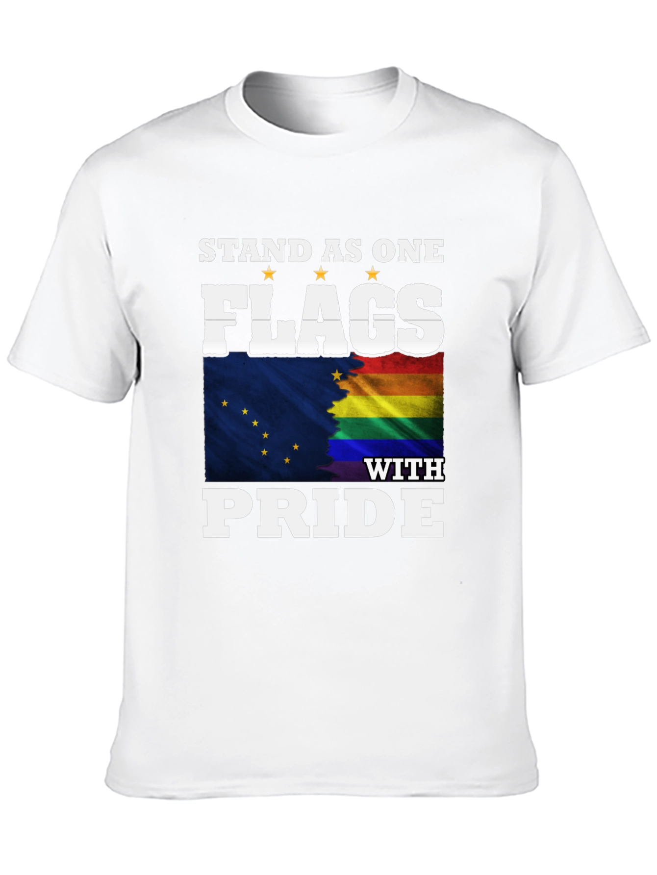 Stand As One Flags With Pride T-Shirt