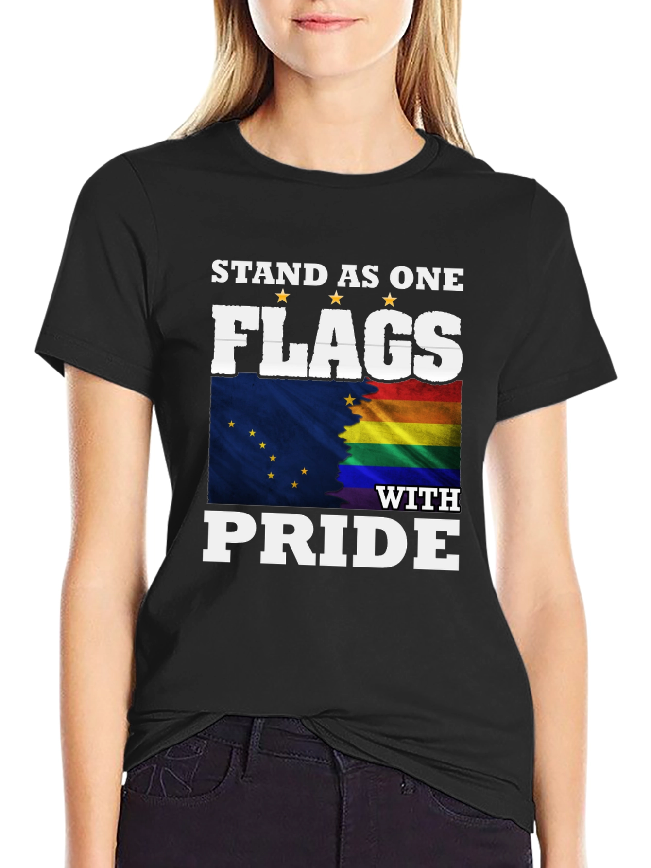 Stand As One Flags With Pride T-Shirt