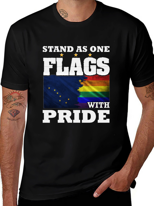 Stand As One Flags With Pride T-Shirt
