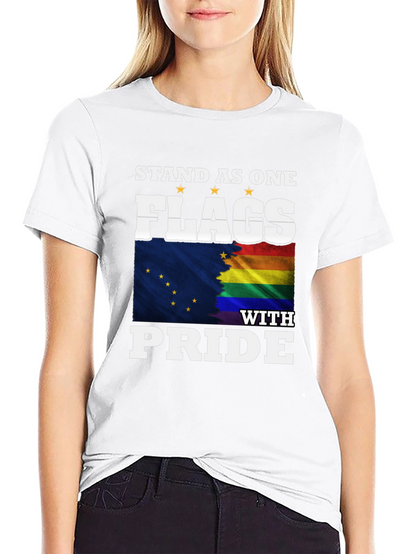 Stand As One Flags With Pride T-Shirt