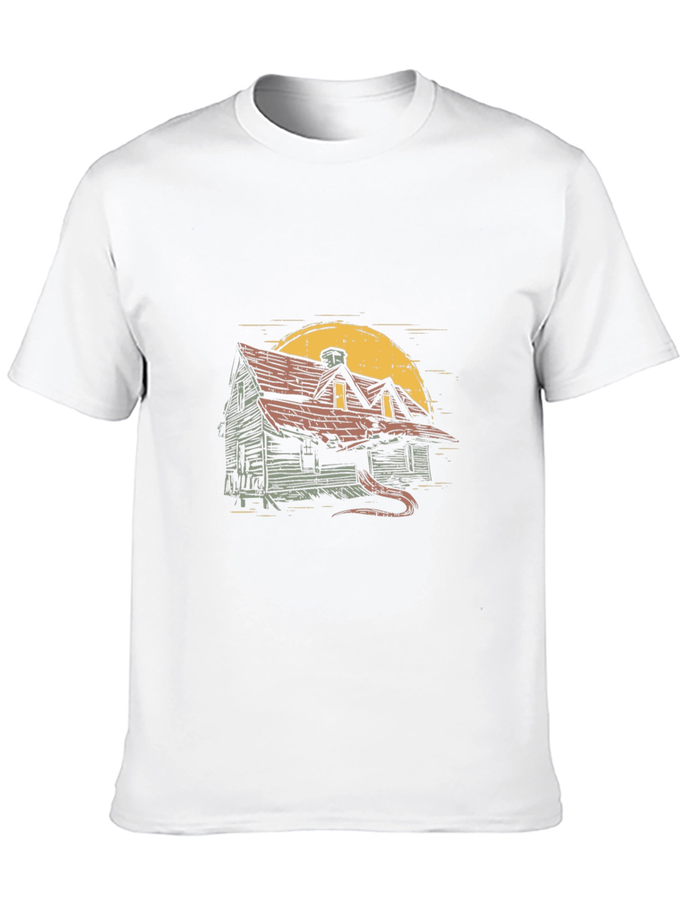 Haunted House Graphic Tee
