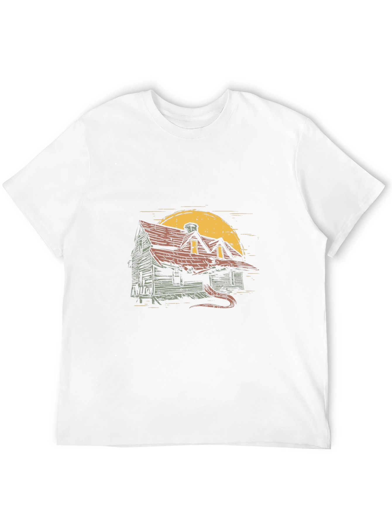Haunted House Graphic Tee