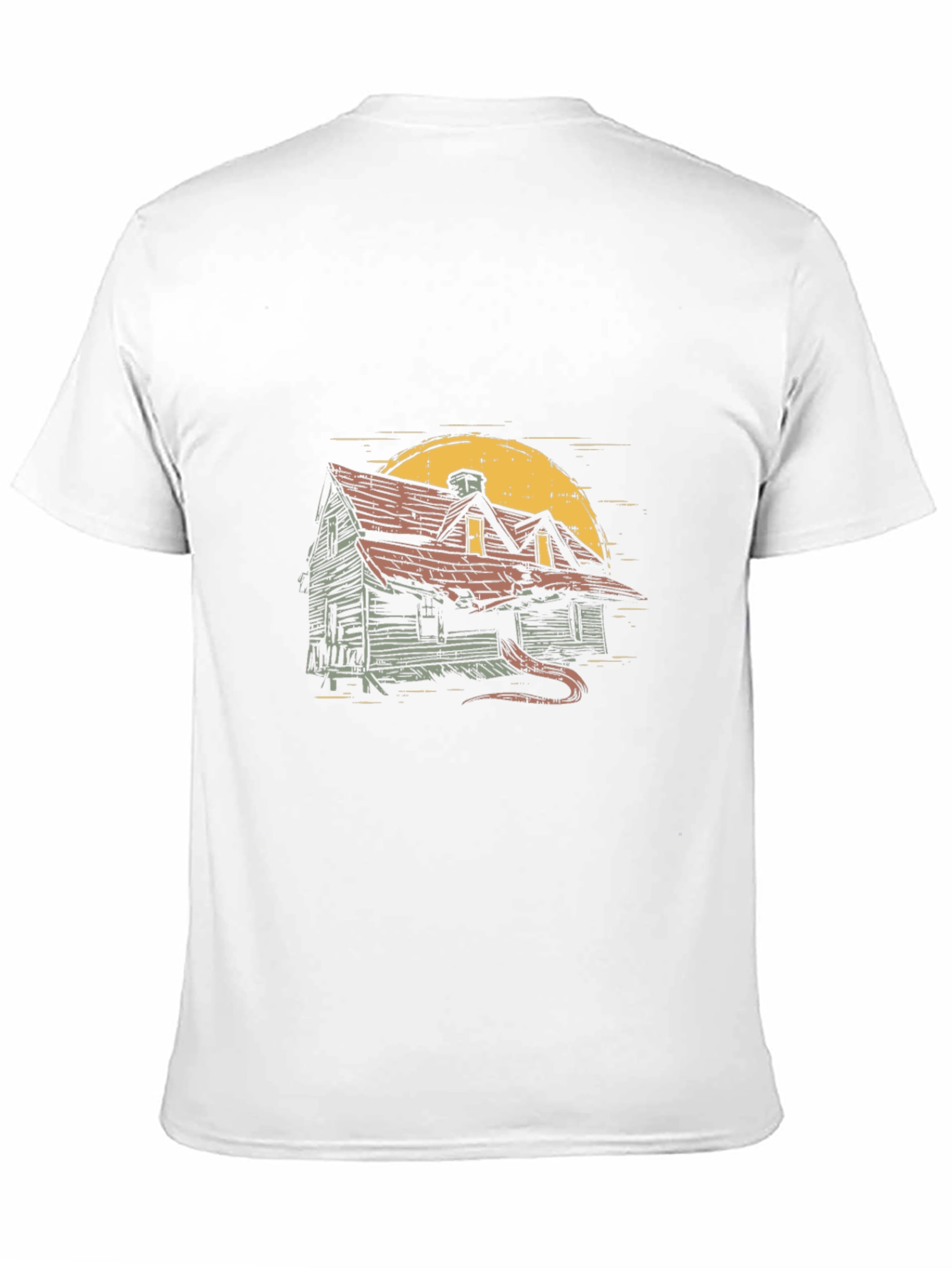 Haunted House Graphic Tee