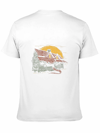 Haunted House Graphic Tee