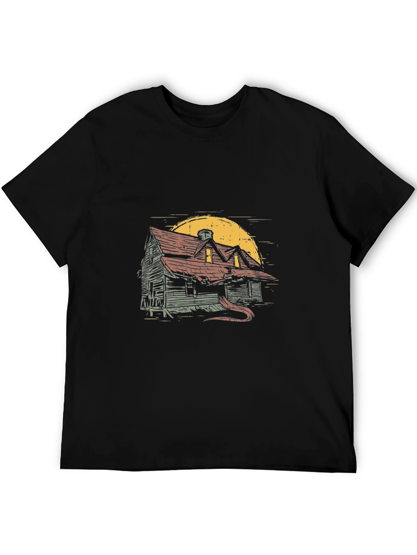 Haunted House Graphic Tee