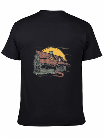 Haunted House Graphic Tee