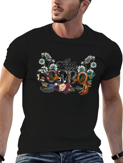 Little Cowboy Graphic Tee - Western Style