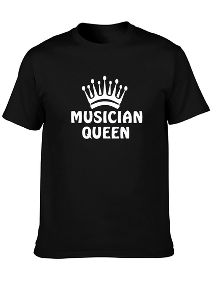 Musician Queen Black T-Shirt
