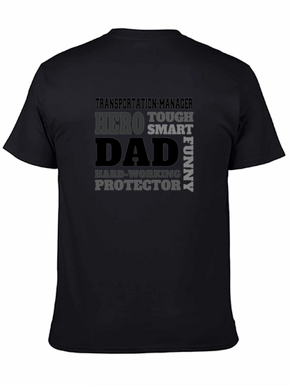 Transportation Manager Dad Hero T-Shirt