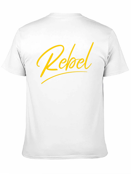 Rebel Graphic Tee - Stylish Crew Neck T-Shirt