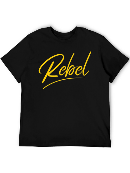 Rebel Graphic Tee - Stylish Crew Neck T-Shirt
