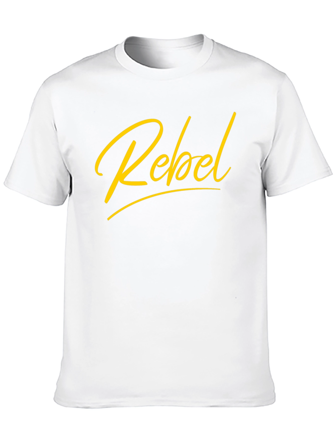 Rebel Graphic Tee - Stylish Crew Neck T-Shirt