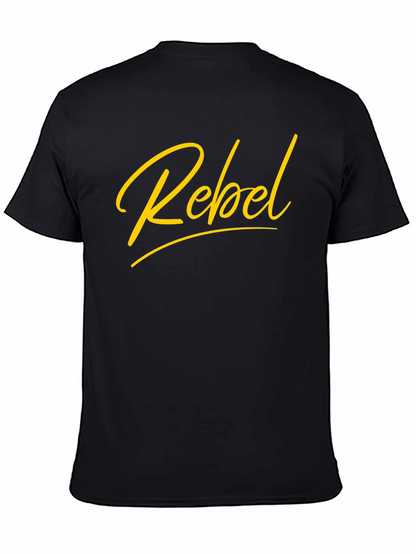 Rebel Graphic Tee - Stylish Crew Neck T-Shirt