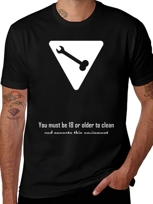 Adult Humor T-Shirt - 18+ Equipment