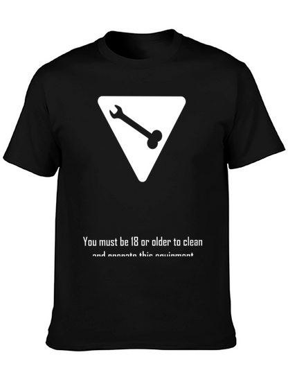 Adult Humor T-Shirt - 18+ Equipment